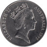  Австралия. 20 центов 1995 год. 50 лет ООН. 