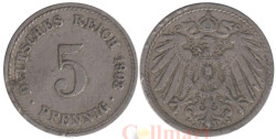 Германская империя. 5 пфеннигов 1903 год. (A)