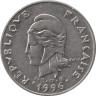  Новая Каледония. 20 франков 1996 год. Быки. 