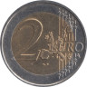  Нидерланды. 2 евро 2000 год. Королева Беатрикс. 