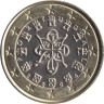  Португалия. 1 евро 2004 год. Королевская печать первого короля Португалии Афонсу I образца 1144 года. 