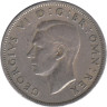  Великобритания. 2 шиллинга (флорин) 1948 год. Король Георг VI. 