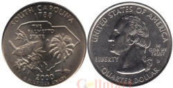 США. 25 центов 2000 год. Квотер штата Южная Каролина. (D)