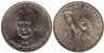  США. 1 доллар 2015 год. 36-й президент Линдон Джонсон (1963–1969). (Р) 