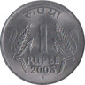  Индия. 1 рупия 2003 год. (♦ - Мумбаи) 