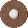  Британская Восточная Африка. 1 цент 1962 год. 