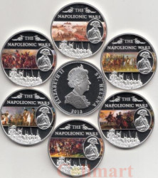 Остров Святой Елены. Набор 6 монет 2013 год. Наполеон. (1)