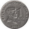  Филиппины. 1 песо 2004 год. 