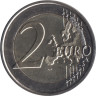  Люксембург. 2 евро 2021 год. 40 лет со дня бракосочетания Великого Герцога Анри и Великой Герцогини Марии-Терезы. (2 монеты) 