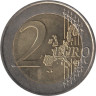  Франция. 2 евро 2001 год. 