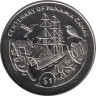  Британские Виргинские острова. 1 доллар 2014 год. 100 лет Панамскому каналу. 