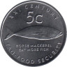  Намибия. 5 центов 2000 год. ФАО. Макрель. 
