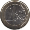  Люксембург. 1 евро 2024 год. 