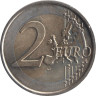  Нидерланды. 2 евро 2010 год. Портрет королевы Беатрикс в профиль. 