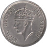  Малайя. 10 центов 1949 год. Король Георг VI. 