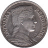  Латвия. 5 латов 1931 год. Милда. 