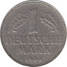  Германия (ФРГ). 1 марка 1960 год. Герб. (D) 