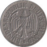  Германия (ФРГ). 1 марка 1960 год. Герб. (D) 