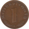  Германия - Третий рейх. 1 рейхспфенниг 1938 год. (A) 