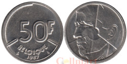 Бельгия. 50 франков 1987 год. BELGIQUE