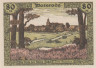  Бона. Германия. Зольтау 80 пфеннигов 1921 год. Вальсроде. Нотгельд. (XF) 