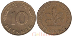 ФРГ. 10 пфеннигов 1983 год. (F)