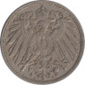  Германская империя. 5 пфеннигов 1914 год. (J) 