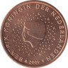  Нидерланды. 5 евроцентов 2009 год. 