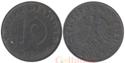 Германия (Третий рейх). 10 рейхспфеннигов 1944 год. Герб. (E)
