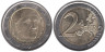  Италия. 2 евро 2013 год. 700 лет со дня рождения Джованни Боккаччо. 