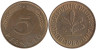  ФРГ. 5 пфеннигов 1984 год. (F) 