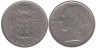  Бельгия. 1 франк 1969 год. BELGIE 