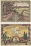  Бона. Германия. Зольтау 90 пфеннигов 1921 год. Зольтау. Нотгельд. (XF) 