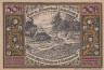  Бона. Германия. Люнебург 50 пфеннигов 1921 год (вариант 3). Нотгельд. (XF) 