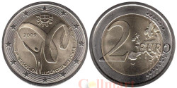 Португалия. 2 евро 2009 год. Португалоязычные игры 2009.