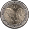  Португалия. 2 евро 2009 год. Португалоязычные игры 2009. 