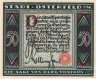  Бона. Германия. Остерфельд 50 пфеннигов 1921 год. Сказание о замке Вондерн. Вар. 6 (рыцари у ворот). Нотгельд. (XF) 