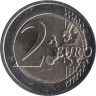  Латвия. 2 евро 2022 год. Финансовая грамотность. 