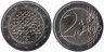 Латвия. 2 евро 2022 год. Финансовая грамотность. 