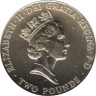  Великобритания. 2 фунта 1996 год. Чемпионат Европы по футболу 1996. 