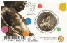  Бельгия. 2,5 евро 2019 год. 400 лет статуе "Писающий мальчик". (в открытке c надписью на французском языке - Belgique) 