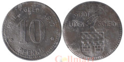 Германия. Люденшайд. 10 пфеннигов 1917 год. Нотгельд.