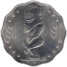  Острова Кука. 1 доллар 2010 год. Божество Тангароа. (медно-никелевый сплав) 