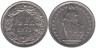  Швейцария. 1/2 франка 1971 год. 