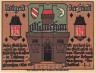  Бона. Германия. Глаухау 75 пфеннигов 1921 год. Пивная военная серия (Май, Вар. 1). Нотгельд. (XF) 