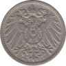  Германская империя. 5 пфеннигов 1901 год. (G) 