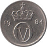  Норвегия. 10 эре 1984 год. 