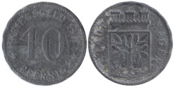 Германия. Хаген. 10 пфеннигов 1917 год. Нотгельд.