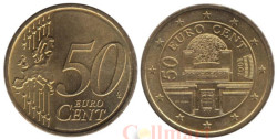 Австрия. 50 евроцентов 2008 год. Выставочный дом Сецессион в Вене.