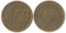  Нидерланды. 50 евроцентов 2001 год. 